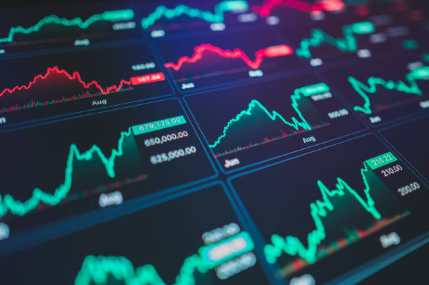 istock Global financial market business adoption applied Artificial Intelligence robottrading in platform cryptocurrencies and invest in digital asset 2205178721