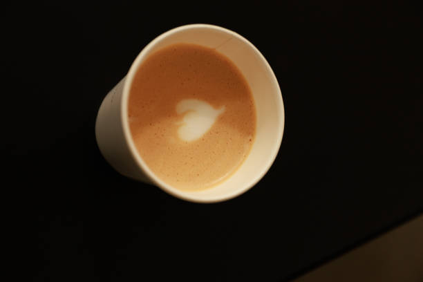 istock Minimalist Coffee and Modern Workspace Aesthetic 2205180940