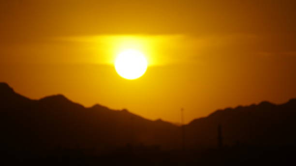 istock The sunset in Saudi Arabia 2205187395