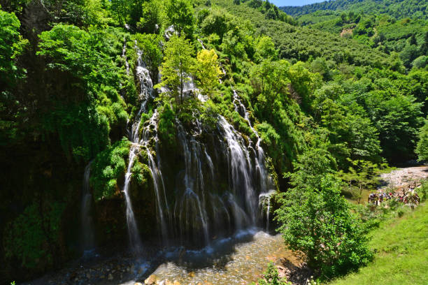 istock Kuzalan Waterfall is in Dereli, Giresun, Turkey. 2205188364