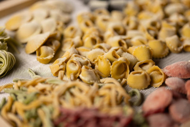 istock Variety of uncooked pasta 2205201645