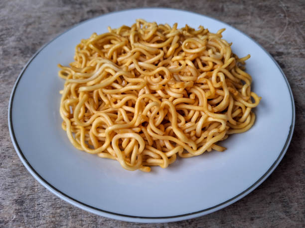 istock Mi Goreng Or Fried Noodle On A Plate. Food Menu. 2205206629