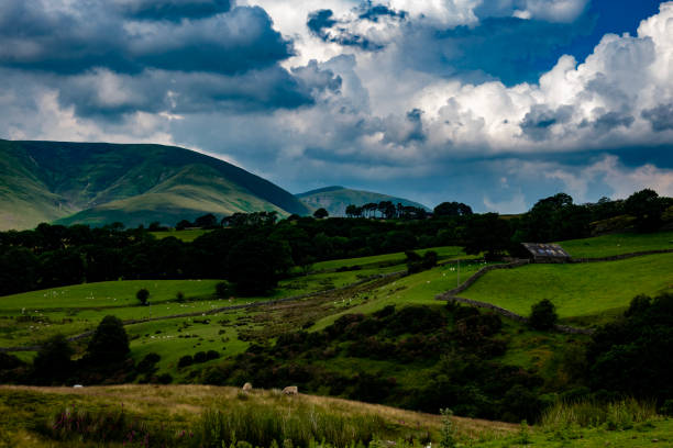 istock View across typical Yorkshire Dales countryside to open fells 2205206921