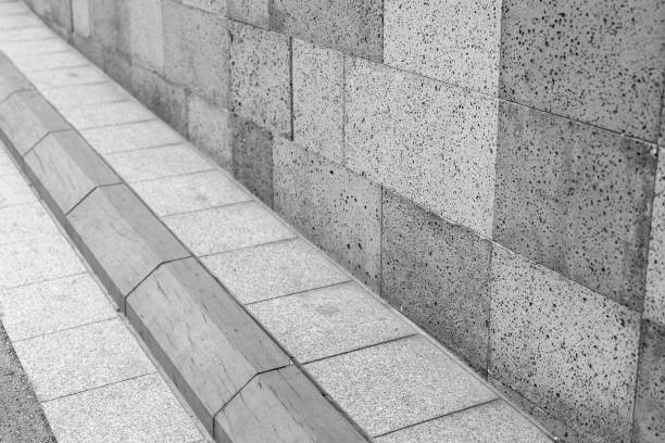 Grey stone brick walls and passages