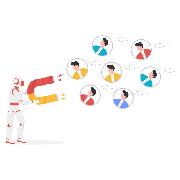 istock Customer retention concept. Marketing strategy of the company 2205210002
