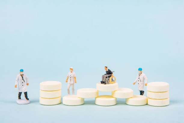 istock Elderly people in wheelchairs 2205218967