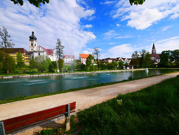 The town is situated on the Swabian alb