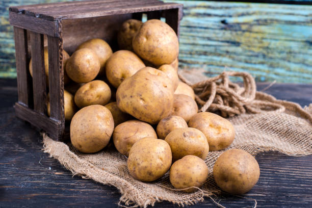 istock wooden box with potatoes 2205220916