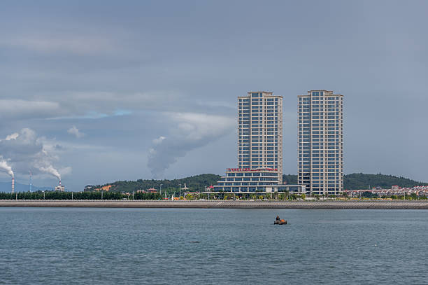 istock Urban architecture by the seaside 2205222797