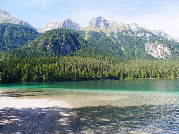 istock Trentino, Italy: The scenic Lake Tovel 2205227148