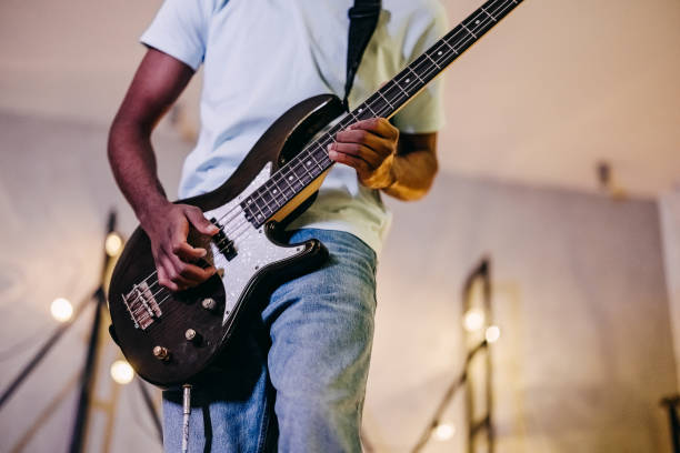 istock Leisure activity of young musician 2205227208