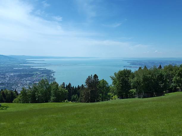 The photo was taken from Mount Pfänder.