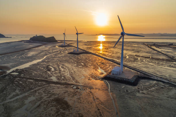 Sunset at Tando Port, Ansan-si, Gyeonggi-do