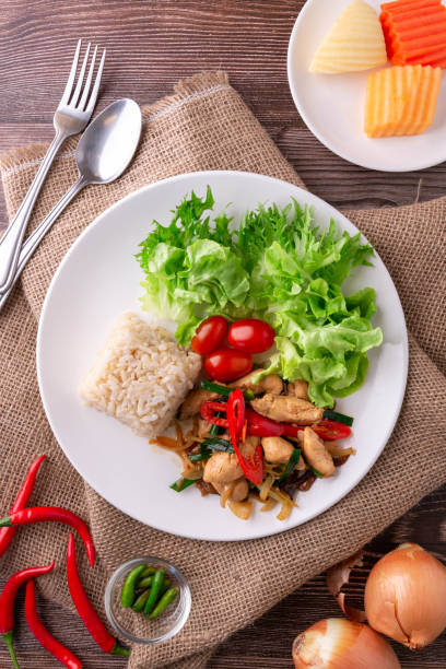 Stir-fried Chicken with Ginger