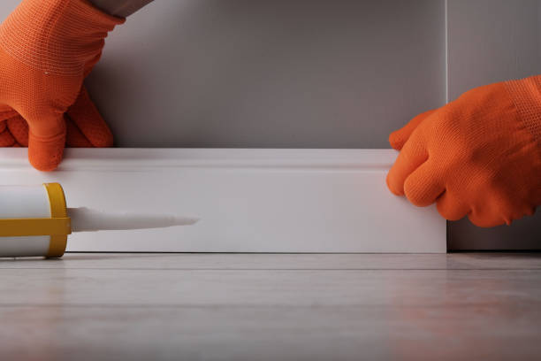 istock Installation of duropolymer skirting boards 2205242357