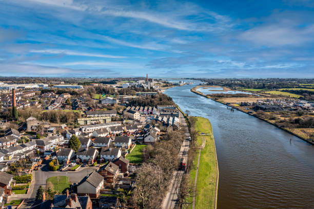 istock Aerial View Over Drogheda, County Louth, Ireland 2205244767