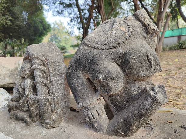istock Sculpture in Sun temple of Modhera 2205256898