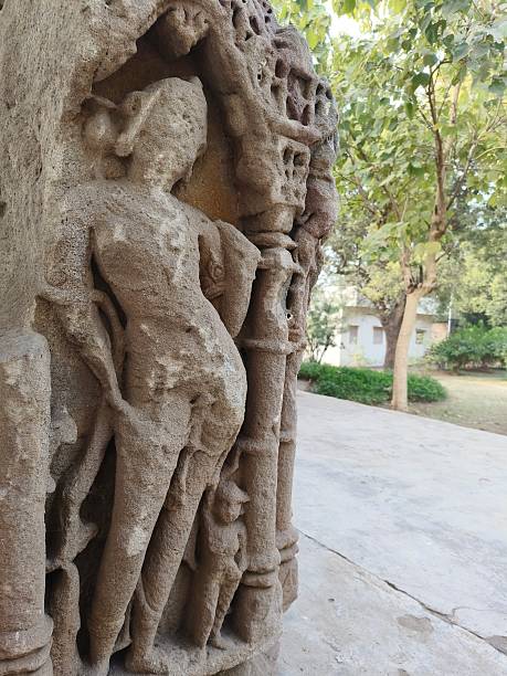 istock Sculpture in Sun temple of Modhera 2205256908