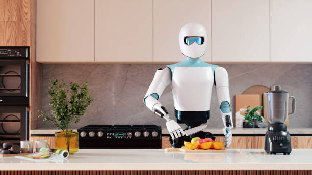 istock AI-Powered Humanoid Robot Cooking in a Smart Home Kitchen 2205283049