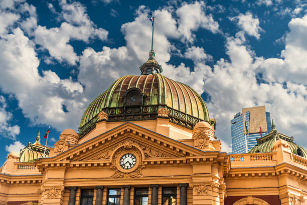 istock Flinders Street Station Dome 2205286554