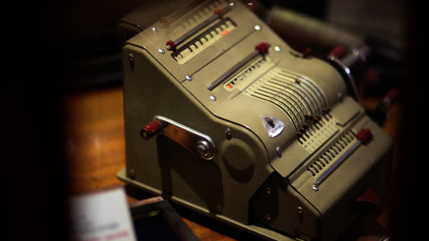 Old cash register, Retro, Vintage