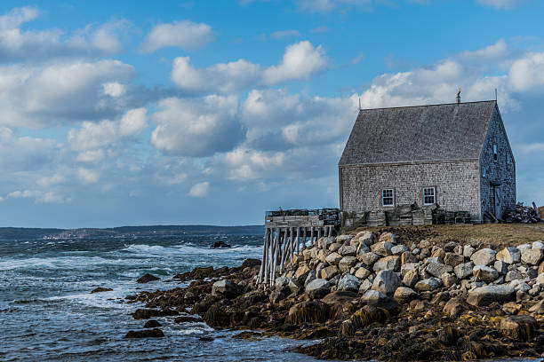 istock Coastal Shanty overlooking the Atlantic Ocean 2205307443