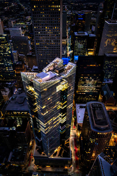 istock Houston Skyscrapers at Night 2205308228
