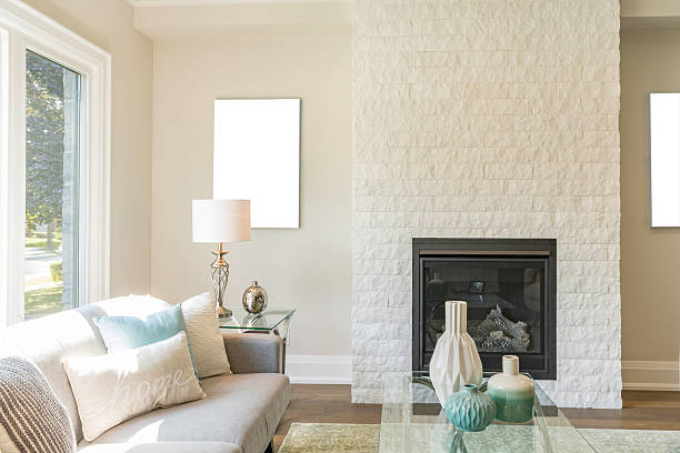 istock Staged Main Floor Family Room with Fireplace 2205308248