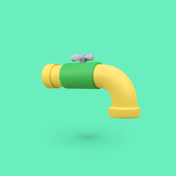 istock Tap water isolated 3d render icon illustration 2205309197