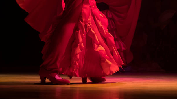 istock performance of flamenco dance on the stage 2205311028