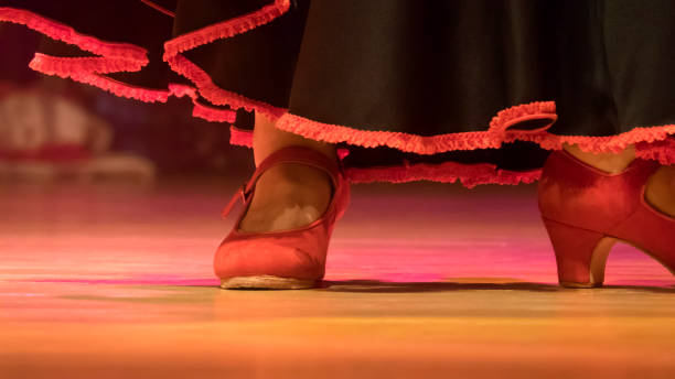 istock performance of flamenco dance on the stage 2205311055