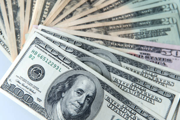 istock banknotes of US dollar 2205311099