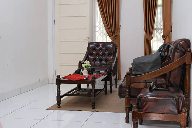 istock Cozy vintage living room 2205319222