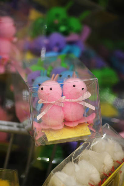 istock Easter decoration pink bunny’s 2205328610