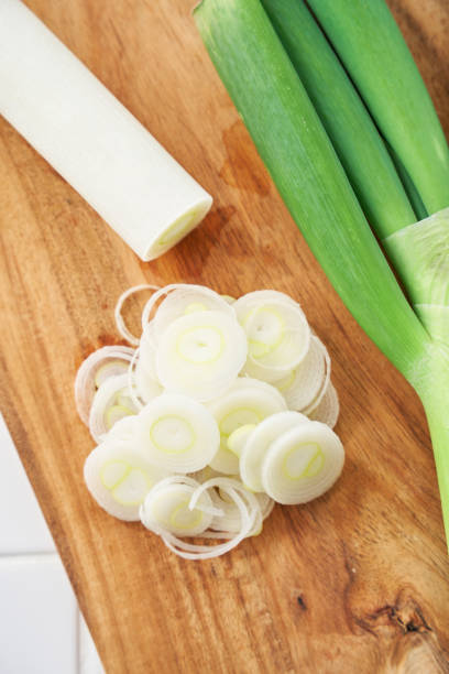 chopped scallion pieces