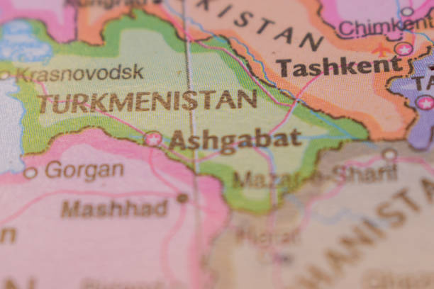 istock Tashkent  On The World Map Colorful Geo Political Map 2205331648