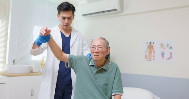 Asian Therapist Aids Arm Recovery