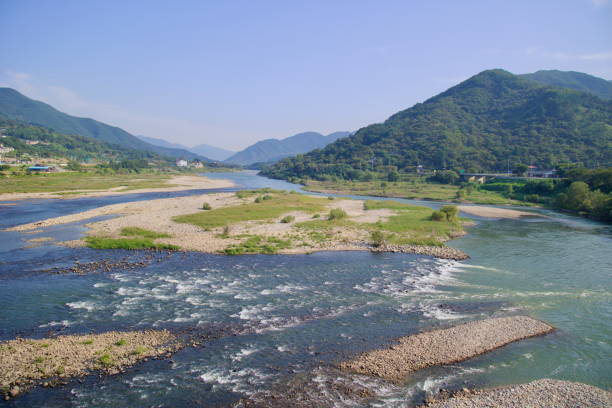 istock View of the Seomjin River from Namdo Bridge 2205343411