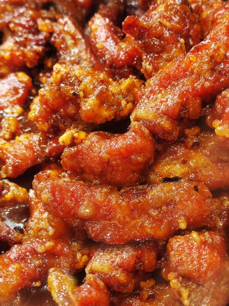 istock Deep Fried Pork Rib with Honey Sauce 2205343715