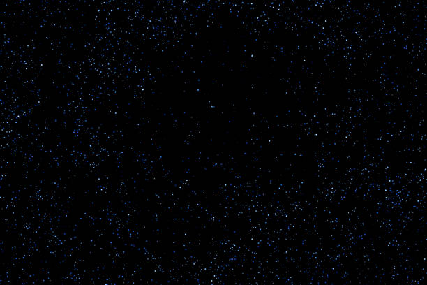 Starry night sky. Galaxy space. Glowing stars in the night. New Year, Christmas and celebration background concept.