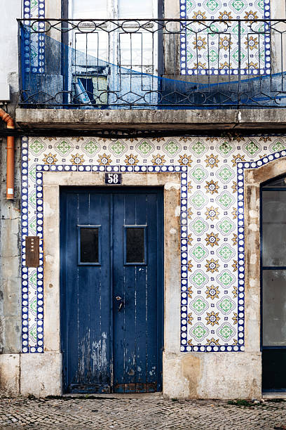 istock A historic facade in downtown Lisbon covered with iconic azulejo tiles 2205375444