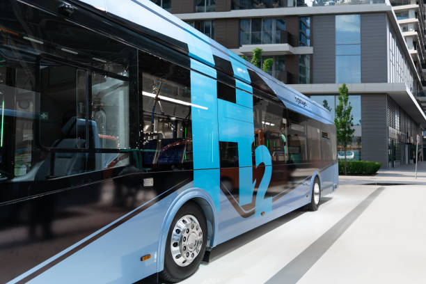 istock A hydrogen fuel cell city bus concept 2205376618