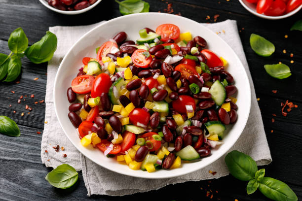 istock Red kidney bean salad. Healthy food 2205382067