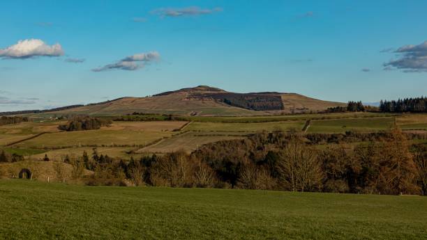 istock Large Hill Range & Farmland Of The Scottish Borders. 2205385924
