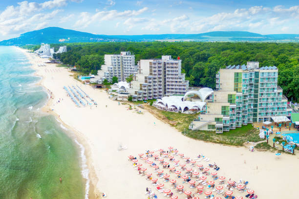 istock Aerial view of coastline in Bulgaria 2205389714