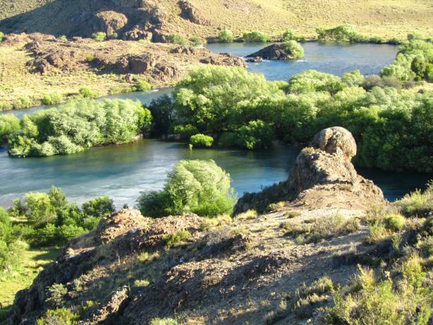istock Provinces of Salta, Argentina. Flowing water river, 2205401541