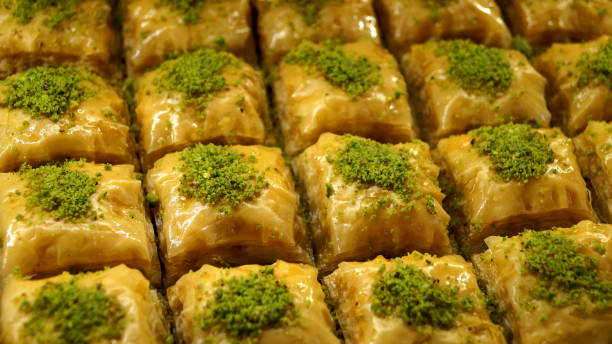 istock Turkish pistachio pakhlava 2205404688