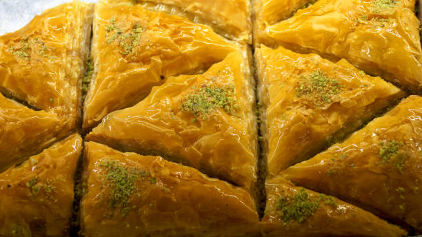 istock Turkish pistachio pakhlava 2205404751