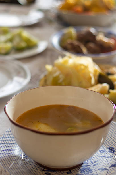 traditional guatemalan food close up