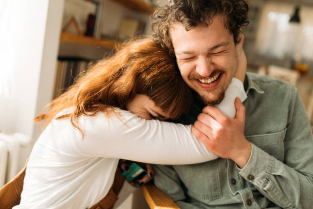 istock Playful Embrace Filled with Laughter 2205431603